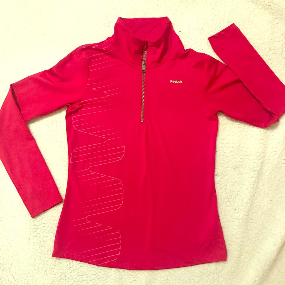 💓Reebok Half ZIP pullover performance top💓